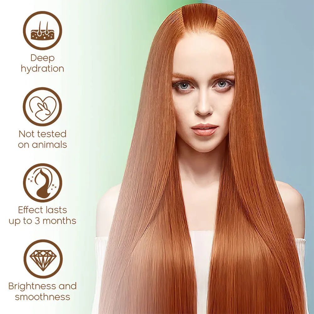 Taninoplastia điều trị tóc nhãn hiệu riêng Brazil Keratin tóc thẳng kem Nano Keratin điều trị