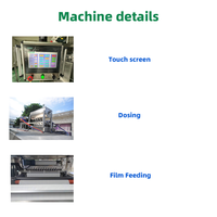 Vente directe d'usine de machines d'emballage liquide entièrement automatiques à haute vitesse, adaptées au miel, aux jus de fruits et aux sauces.