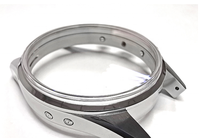 Boîtier de montre de fraisage, en acier inoxydable, haut de gamme, sur mesure, pour éta 7750, mouvement automatique, de marque professionnelle, OEM