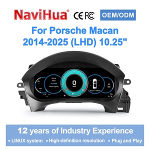 New <b>Car</b> <b>for</b> Porsche Macan LHD 2014 2025 <b>Digital</b> Cluster Kilometer <b>Speedometer</b> Virtual Cockpit Ghost Screen LCD Dashboard Carplay - Product Image 1