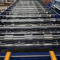 Machine de formage de tôles de toiture trapézoïdales automatique et ligne de production de tuiles de toiture - Prix d'usine de qualité industrielle