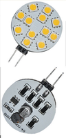 Lampe LED blanche chaude et froide AC12V 2W 3W 5W, ampoule GY6.35, nouveau style