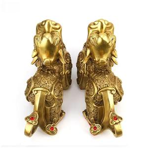 เครื่องประดับทองเหลืองตกแต่งบ้านงานฝีมือโลหะ - Product Image 5