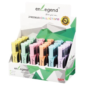 Nuovo Design pennarello con testo Color <span class=keywords><strong>pastello</strong></span> <span class=keywords><strong>evidenziatore</strong></span> penna cancelleria ufficio e stile scuola scalpello <span class=keywords><strong>evidenziatore</strong></span> - Product Image 1