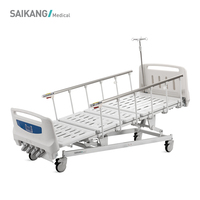 SAIKANG B4W Rail latéral mobile en alliage d'aluminium Lits d'hôpital manuels pliables à 5 fonctions à Affordab