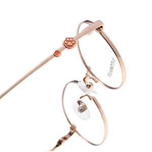8g Weight Paw Print High Quality Firm Titanium Material Kids Eyeglasses 8-18 Years <strong>Cartoon</strong> Optical Frames Light <strong>Spectacles</strong> Frame - Product Image 5