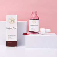 Boîtes cosmétiques personnalisées avec design privé, flacons compte-gouttes d'huile essentielle de 30 ml et 20 ml, emballage en boîte en papier de 1 oz