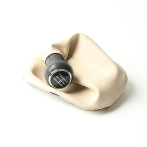 ฝาครอบกันฝุ่นเกียร์รถยนต์สีเบจสำหรับ Passat B5 5 6 สปีด อะไหล่เปลี่ยนหัวเกียร์ - Product Image 2