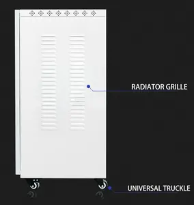 Penstabil tegangan 60KW 80KVA 100KW, penstabil tegangan Servo otomatis 3 fase untuk kompresor