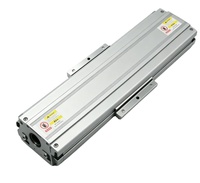 Module linéaire robuste, course de 2000 mm, vis à billes G25, actionneur linéaire de 0,03 mm, moteur à roulement, assemblage lourd, chargement CNC