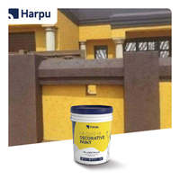 Peinture murale Gamazine à haute adhérence Texture imperméable Revêtement liquide acrylique pour décoration murale Application facile avec pinceau