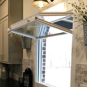 Finestre e Porte Esterne Moderne in Lega di Alluminio, a Taglio Termico, Insonorizzate, Antivento, con Schermo Pieghevole e Tenda a Rullo Verticale Scorrevole - Product Image 4