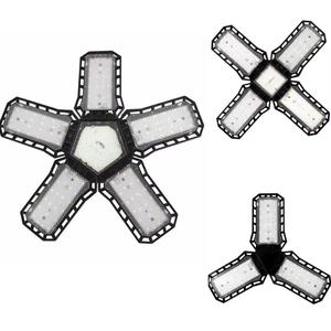 Angolo di regolazione della deformazione commerciale Smart <span class=keywords><strong>Led</strong></span> a soffitto pieghevole lampadina a <span class=keywords><strong>Led</strong></span> per interni a forma di ventola lampada per uso domestico - Product Image 1