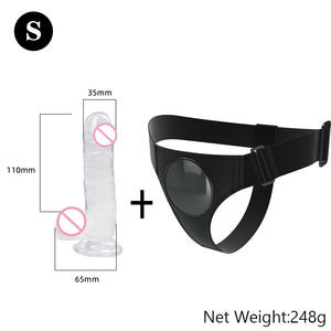 Arnés de Silicona Suave e Impermeable con Correa, Juguete Sexual para Lesbianas, <span class=keywords><strong>Precio</strong></span> de Fábrica - Product Image 6