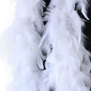 <span class=keywords><strong>2</strong></span> Yards 90 Grammes Boa en Plumes de Dinde Teintes pour Mariage, Artisanat, Fête, Déguisement, Halloween, Carnaval, Noël, Pâques, Festival de <span class=keywords><strong>Cannes</strong></span> - Product Image 4