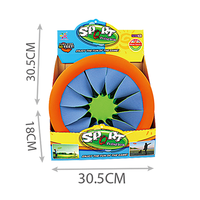 Disque volant souple de 12 pouces pour enfants et adultes, disque de plage de poche pour fête d'anniversaire, cadeau créatif, disque de lancer extérieur pour chien de compagnie