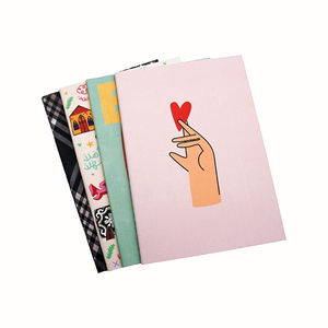 Cahiers à spirales de conception populaire, format A4, A5, B5, avec logo personnalisé et pages intérieures pour la motivation à l'étude - Product Image 2