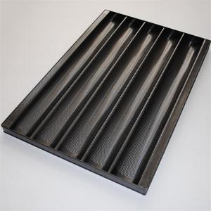 10 rangées 600x800x30mm acier inoxydable 304 treillis métallique Baguette plateau français pain moule avec cadre - Product Image 2
