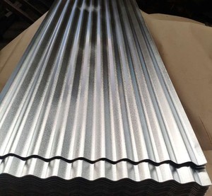New 5 Ribs 0.35mm Gauge 32 Gl <b>Zinc</b> Coated Long Span Galvanized Corrugated Roofing <b>Sheet</b> Steel For Construction - Product Image 5