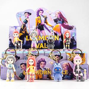 Figurines d'<span class=keywords><strong>action</strong></span> Anime en gros, Figurines Kpop mignonnes floquées, Jouets pour enfants, Boîte mystère, Porte-clés jouets - Product Image 2