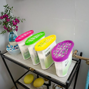 Sachets et boîtes <span class=keywords><strong>d</strong></span>éshumidificateurs rechargeables à grande capacité et haute efficacité pour salle de bain - Product Image 2