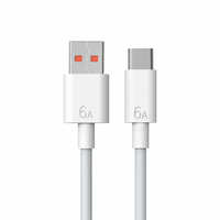 Kabel Pengisian Cepat Mindpure USB 6A Tipe-C 1m dengan Pelapis PVC dan Pelindung Kepang untuk Pengisian Daya dan Data Ponsel Komputer Bersertifikasi CE