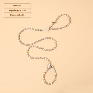 Venta al por mayor correa de nailon para mascotas hebilla de seguridad universal collar de cadena para perros medianos a grandes gratis sólido - Product Image 6