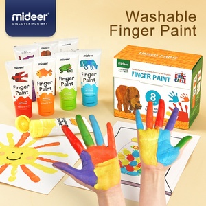 MD4110สำหรับเด็กวัยกลางสีน้ำมันภาพวาดกราฟฟิตีสีสันสดใสซักได้ - Product Image 3