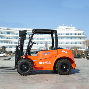 2025 yeni tasarım 4WD dizel motor çatal kaldırıcı kamyon 4.5ton kapasite 3m 5m 6m fabrika fiyat ile engebeli arazi forkliftler - Product Image 3