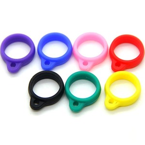 Anillos de <span class=keywords><strong>Silicona</strong></span> para Cordón de Sujeción, Anillos de Goma para Bolígrafos, Anillos de <span class=keywords><strong>Silicona</strong></span> de Goma Personalizados al por Mayor - Product Image 1
