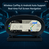 Kabelloses CarPlay Android Auto HD 12,3-Zoll LCD Digitales Armaturenbrett Plug&Play Installation für W176/C117/X156 Performance