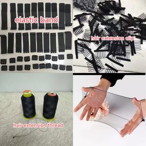 Accesorios para pelucas Letsfly: Bandas para pelucas, gorros para pelucas, herramientas de costura para el cabello, herramientas para hacer pestañas, red para hacer pelucas, pinzas para el cabello, bandas elásticas. - Product Image 5