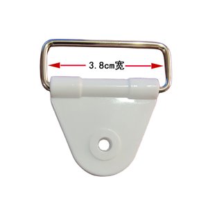 Anneau de fixation métallique triangulaire de 2,5 cm de large pour accessoire orthopédique, connecteur de sangle de maintien - Product Image 4