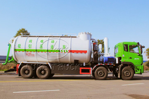 30Cubic Tanker EV Model Coal Yard <b>Dust</b> Handling Truck Vacuum Suction Pressure Truck For Coal Ash Transportation - Product Image 4