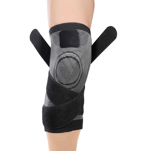 Genouillères légères, respirantes, écologiques, hautement antidérapantes, à haute élasticité pour un ajustement sûr lors des entraînements sportifs, CrossFit - Product Image 1