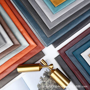 Material de cuero sintético para sofá, Correa personalizada de PU para deportes, tela de cuero artificial de origen vegano - Product Image 3