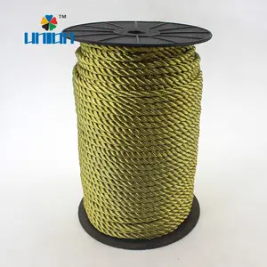 Gloss cord metallic lurex twisted Cord Trim Gold Decorative Rope for Curtain Tieback Upholstery Honor Cord Home Decor