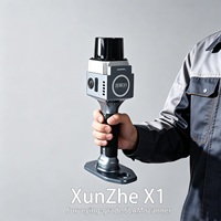 Scanner laser 3D SLAM portable ultra-léger SOUTH X1, portée de 100 m, scanner LiDAR couleur en temps réel