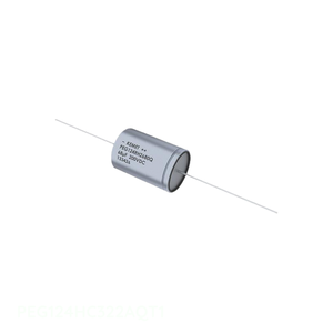 Condensateur à travers trou PEG124HC322AQT1 220 uF CAP ALUM AXL 125C du fabricant Channel - Product Image 1