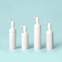 Fabrication de flacons en plastique PET blanc avec pompe à mousse pour mousse nettoyante pour le visage de 100 ml et 120 ml