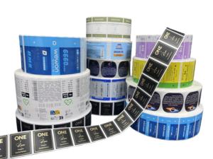 สติกเกอร์คุณภาพสูงแบบติดเอง รูปทรงกลม สี่เหลี่ยม กันน้ำ พิมพ์ลายตามสั่ง สำหรับสินค้าสัตว์เลี้ยง MOQ ต่ำ ฉลากไม่ระคายเคือง - Product Image 1