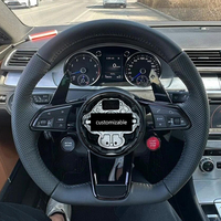 Volant en cuir Nappa personnalisé en gros pour Volkswagen Passat B8 Magotan Sagitar Bora – Amélioration de l'intérieur et du volant (pièce de rechange)