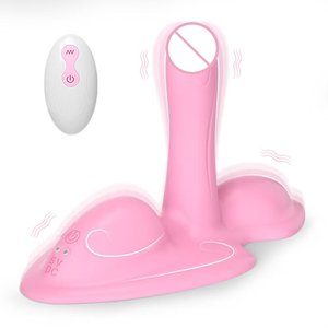 YPM Vibratore a Sella con Telecomando, 10 Modalità di Vibrazione, Stimolatore per Punto G, Clitoride, Anale e <span class=keywords><strong>Prostata</strong></span>, Portatile - Product Image 1