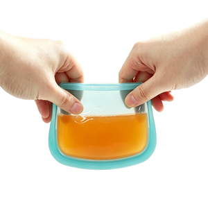 Juego de Bolsas Reutilizables de Silicona para Almacenamiento de Alimentos, Bolsa de Silicona para Contenedores <span class=keywords><strong>Stasher</strong></span>, Contenedor de Cocina Hermético y Apilable - Product Image 2