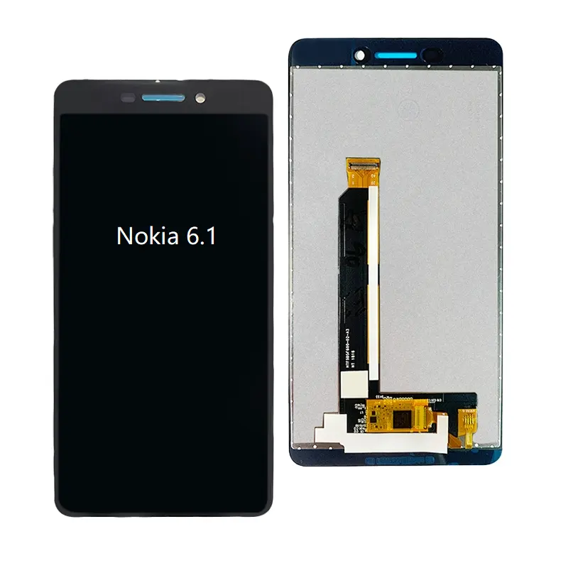 Top Supplier 5.5'' Lcd Mobile Phone Screen For Nokia 6.1 Prime Display Lcd Touch Digitizer Assembly