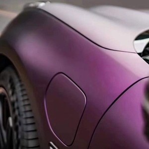 Ultra Matte 1.52*18 Metre Purple Red Sticker Self-Adhesive Car Wrap Vinyl Films for Exterior Decoration - Product Image 3