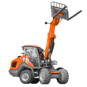 EVERUN NEW CE 4-wiel mini diesel 4wd 2.6T boom compacte kleine mini telescopische wiellader teleskoplader te koop - Product Image 4