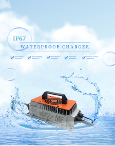 Литий-железо-фосфатный аккумулятор 24В 30А 29.2В, 24В 100Ач LiFePO4, литий-ионный аккумулятор, водонепроницаемое зарядное устройство 24В - Product Image 6