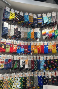 Chaussettes tendance en coton jacquard de haute qualité, design personnalisé avec logo, série de dessins animés, chaussettes originales - Product Image 6