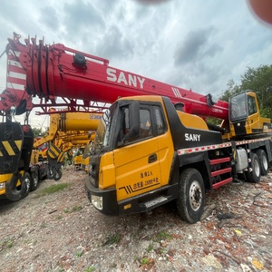 Grue sur camion d'occasion Sany 25T, hauteur de levage 32M, composants essentiels moteur et pompe, prix avantageux en promotion, bon état de fonctionnement - Product Image 5